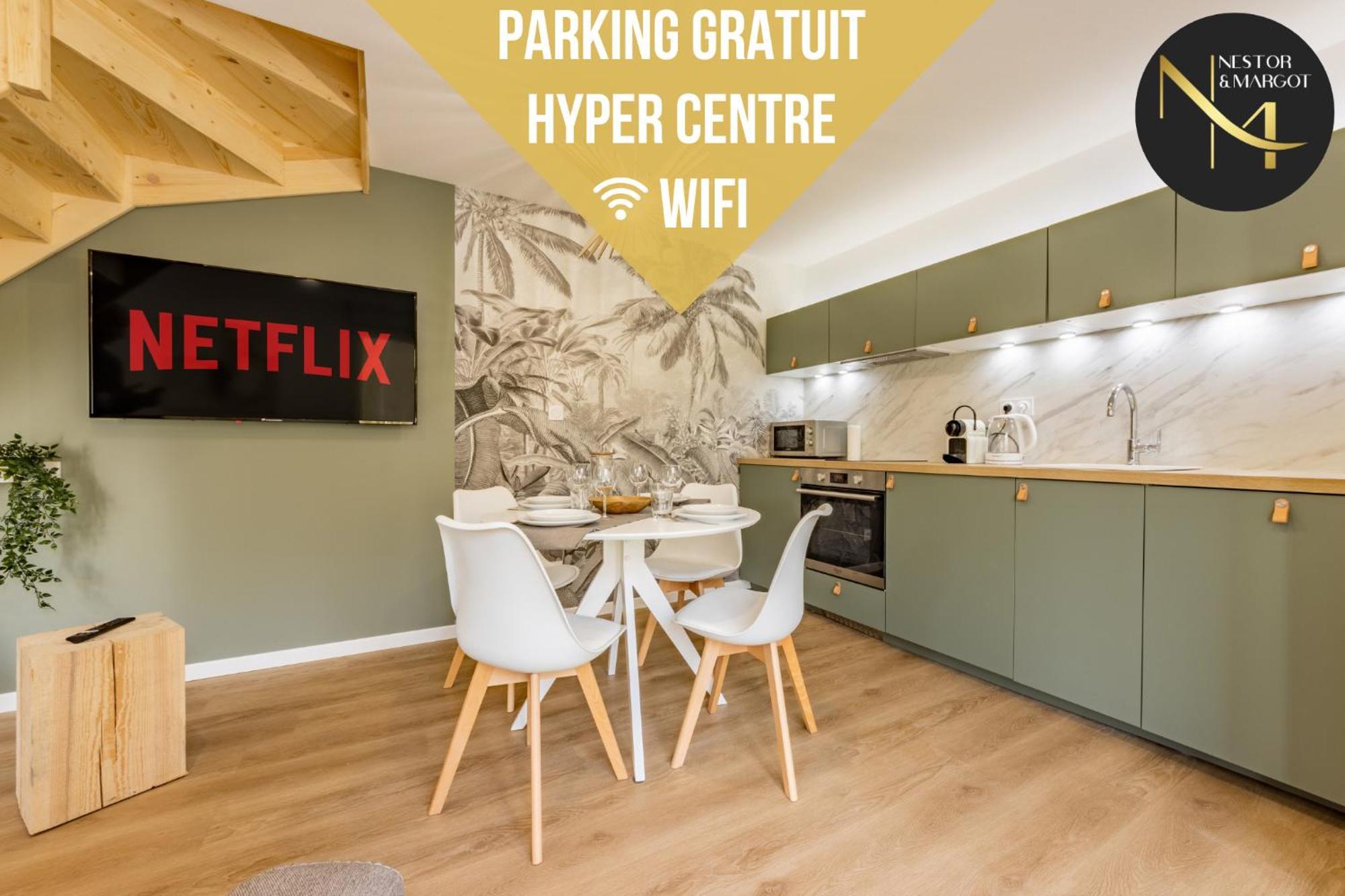 Le Duplex - Clim - Parking - Netflix - Nestor & Margot